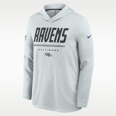 Baltimore Ravens Sideline Men's Nike Dri-FIT NFL Long-Sleeve
